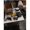 Image 1 : MINWA UP DOWN POWER CONVERTER, CLOCK, PRICE GUN, BIT SET