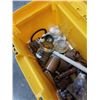 Image 3 : 2 TOOLBOXES WITH CONTENTS, TOOLS, PIPE FITTINGS, SHOP SUPPLIES