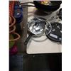 Image 2 : LOT OF WOKS, BLUE DIAMOND PANS AND ROCK CREPE PAN