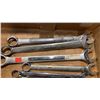 Image 3 : TRAY OF WRENCHES AND SHOP RAGS