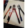 Image 3 : 2 PAIRS OF BOLT CUTTERS AND CABLE CRIMPERS
