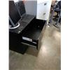 Image 3 : 2 FILING CABINETS, 2 MONITORS AND 4 SOAP DISPENSERS ON STANDS