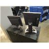 Image 4 : 2 FILING CABINETS, 2 MONITORS AND 4 SOAP DISPENSERS ON STANDS