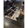 Image 2 : 2 FOLDING CAMP CHAIRS, FOLDING CART AND WALKER