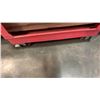 Image 3 : RED 2 TIER ROLLING CART
