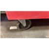 Image 4 : RED 2 TIER ROLLING CART