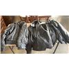 Image 1 : THREE LEATHER JACKETS SIZE MEDIUM DANIER, BOULEVARD CLUB AND MITCHELL