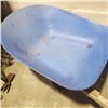 Image 2 : BLUE METAL WHEELBARROW