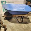 Image 3 : BLUE METAL WHEELBARROW