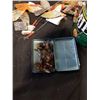 Image 2 : CASE OF FISHING FLIES AND PAIL OF FLOATS,  AND LURES