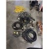 Image 1 : LOT OF EXTENTION CORDS, INCLUDES 2 HEAVY DUTY EXTENTION CORDS