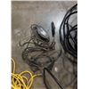 Image 3 : LOT OF EXTENTION CORDS, INCLUDES 2 HEAVY DUTY EXTENTION CORDS