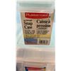 Image 4 : 5 STORAGE CONTAINERS - 2 TOTES AND 3 CLAMSHELL SNAP CASES