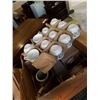Image 2 : 2 BOXES OF NEW DISHES AND MARTHA STEWART PLATES, DISHES, WINE GLASSES