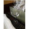 Image 8 : 2 BOXES OF NEW DISHES AND MARTHA STEWART PLATES, DISHES, WINE GLASSES
