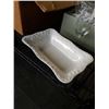 Image 9 : 2 BOXES OF NEW DISHES AND MARTHA STEWART PLATES, DISHES, WINE GLASSES