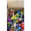Image 4 : 2 BOXES OF ACTION FIGURES, SUPER HEROS AND GAMES