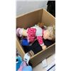 Image 7 : BOX OF DIE CAST VEHICLES AND BOX OF KIDS BACK, PLAY SHOES AND MORE