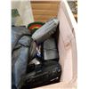Image 4 : BOX OF ELECTRONICS, BIKE HELMET, RADIO, RECORDS - CITY AND COLOR, J DILLA AND DANNY BROWN
