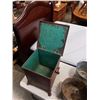 Image 3 : METAL FIRE BOX, ENAMELED BOWL, GALVANIZED PAIL AND BRASS PLANTER POT
