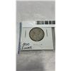 Image 2 : 4  1945 CANADIAN WAR-TIME COINS 25 CENT AND 10 CENT .800 SILVER AND VICTORY 5 CENT AND 1 CENT
