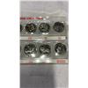Image 5 : 2 CANADIAN MILLENNIUM QUARTER SETS 1999 AND 2000