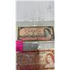 Image 2 : LAST 3 ISSUES OF THE CANADIAN 2 DOLLAR BILLS 1954, 1974, 1986