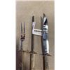 Image 2 : 3 PIECE NORTHUMBRIA STERLING HANDLE CARVING SET
