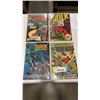 Image 1 : 4  15 CENT COMICS 1970/71 - HULK, IRONMAN, SUPERBOY, TUROK