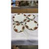 Image 5 : ROYAL ALBERT OLD COUNTRY ROSE PLACE SETTING, ASHLEYDALE CHINA SHOE AND ROYAL DOULTON BUNNYKINS PLATE