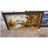 Image 2 : FRAMED DUCK PRINT BY ALAN SAKHAVARZ AND FRAMED PAINTING ON CANVAS