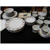 Image 2 : CROWN VICTORIA LOVELACE CHINA DISHES, CREAM AND SUGAR AND CLAIRMONT DISHES, CUPS AND SAUCERS AND OTH