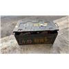 Image 1 : METAL MEDIC BOX WITH CONTENTS, FUNNELS, TOOLS