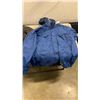 Image 2 : MCKINLEY SIZE MEDIUM 50/50 DOWN JACKET AND WETSKINS SIZE LARGE RAIN COAT