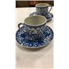 Image 2 : 4 DEMI TASSE CUPS AND SAUCER AND EXTRA CUP - NIPPON AND MALMAISON