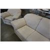 Image 4 : MICROFIBER SOFA AND ARMCHAIR
