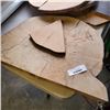 Image 2 : LOT OF LIVE EDGE WOOD SLABS