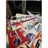 Image 2 : LOT OF VINTAGE SPORTS PENANTS - INCLUDES GLOBE TROTTERS