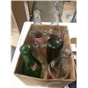Image 2 : TRAY OF COLLECTABLE TOY CARS, CHECKERED FLAG AND COCA COLA AND 7UP BOTTLES