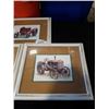 Image 3 : 3 FRAMED TRACTOR PRINTS