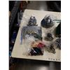 Image 2 : X-MEN STATUE OF LIBERTY AND 3 BAGS OF X-MEN ACCESSORIES AND 10 X-MEN  FIGURES 2 W/ WHEEL CHAIRS