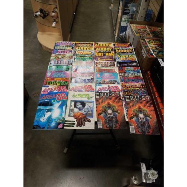 BOX OF COLLECTABLE COMICS