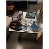 Image 1 : ROBERT BATEMAN HARDCOVER BOOK, COLLECTOR PLATES, CDS AND BOSTONIAN LEATHER SHOES SIZE 12