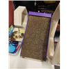 Image 3 : COOLER OF ESTATE GOODS, CAT ITEMS, SHELF, SCRATCH PAD