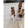 Image 3 : 4 HUMMEL GOEBEL FIGURES - SCHOOL BOY, BOY WITH DOG, BAND LEADER AND SCHOOL BOY, INCLUDES COLLECTOR C