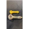 Image 2 : GLASS BONG AND 2 GLASS PIPES