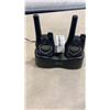 Image 2 : PAIR OF COBRA WALKIE TALKIES AND DESKTOP CHARGING BASE
