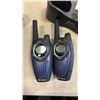 Image 3 : PAIR OF COBRA WALKIE TALKIES AND DESKTOP CHARGING BASE