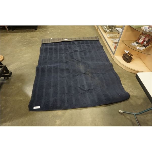 BLUE 90 X 63 INCH AREA CARPET