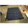 Image 1 : BLUE 90 X 63 INCH AREA CARPET